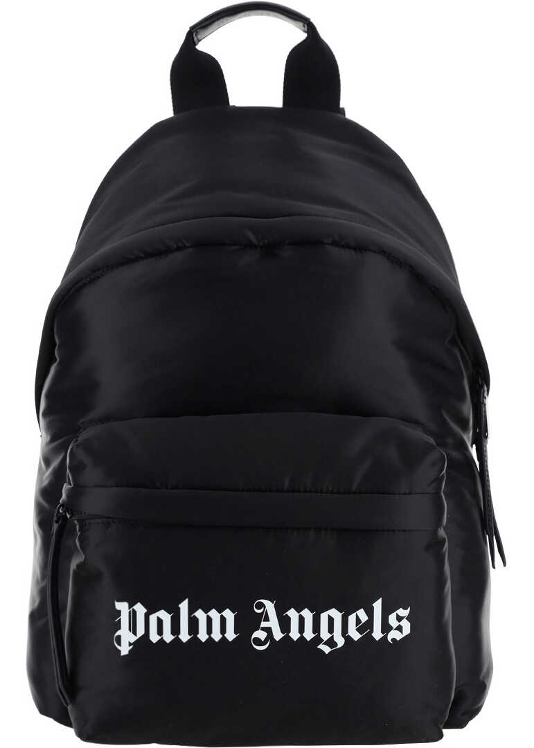 Palm Angels Backpack BLACK/WHITE