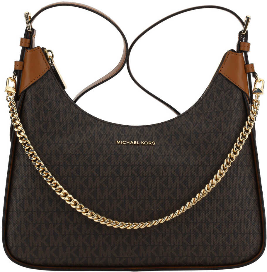 Michael Kors Wilma Shoulder Bag BRN/ACORN