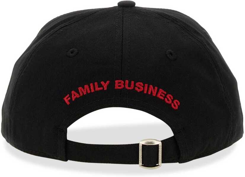 Sepci DSQUARED2 Baseball Cap BLACK Barbati (BM 9562325) 4