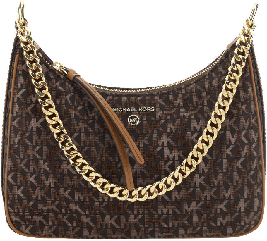 Michael Kors Jet Set Charm Shoulder Bag BRN/ACORN