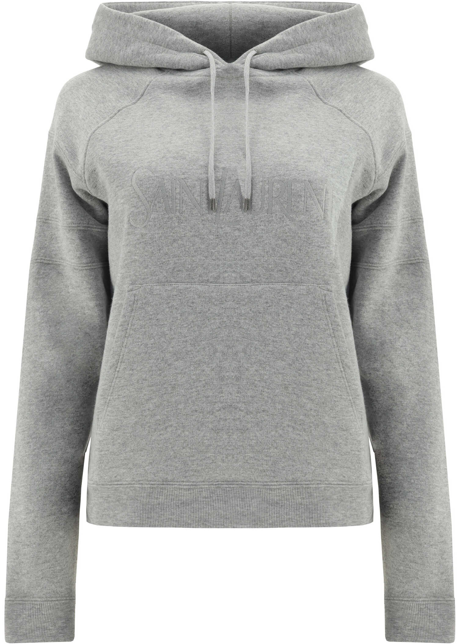 Saint Laurent Hoodie GRIS CHINE