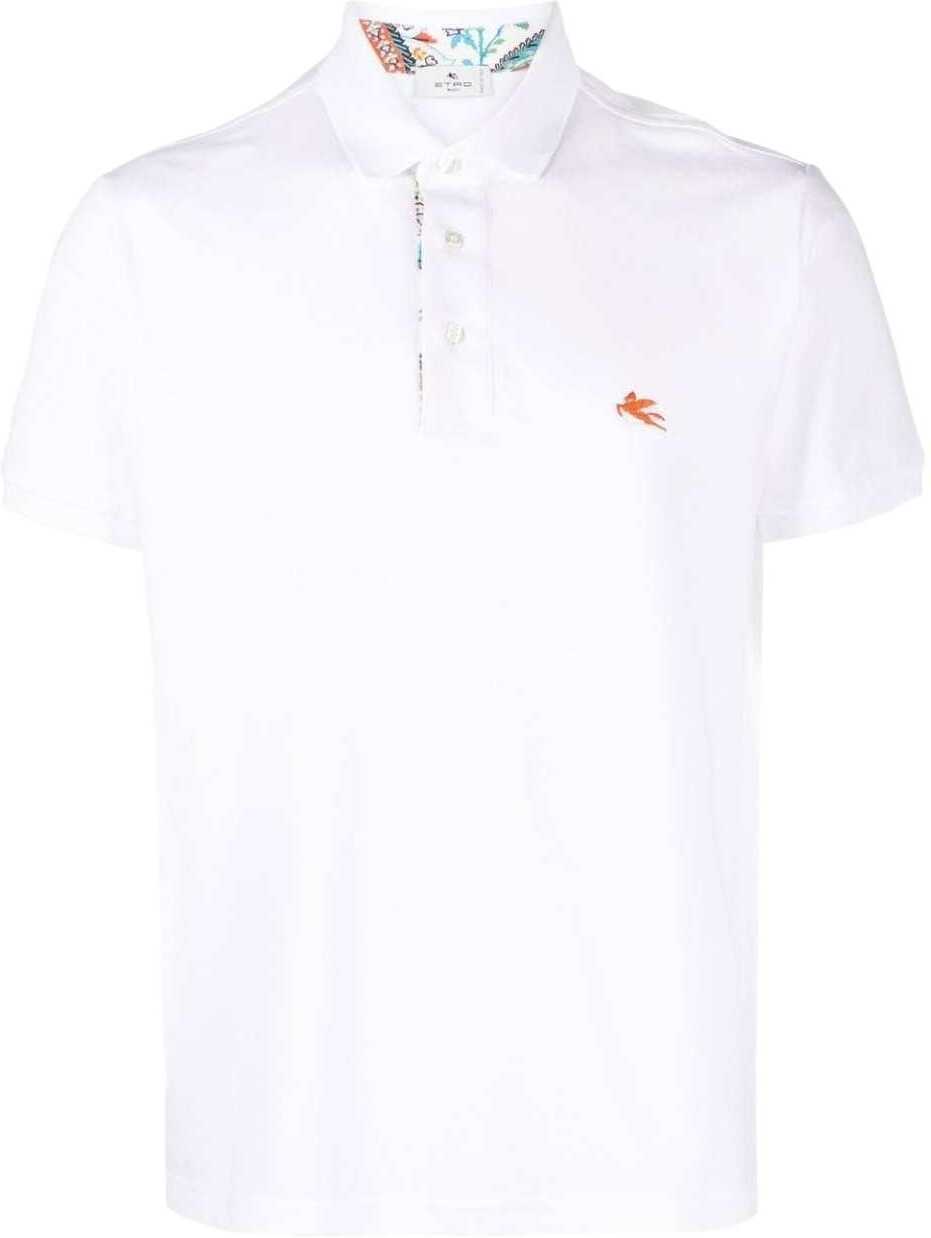 ETRO Cotton Polo Shirt WHITE