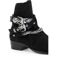 Ghete AMIRI pentru Barbati - Ghete AMIRI Bandana Buckle Boots COGNAC Barbati (BM 9564671) - B-mall.ro