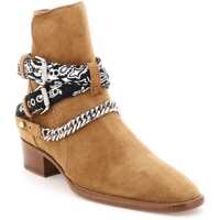 Ghete AMIRI pentru Barbati - Ghete AMIRI Bandana Buckle Boots COGNAC Barbati (BM 9564671) - B-mall.ro