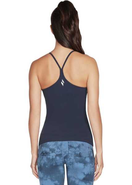 Sutiene SKECHERS Go Walk Racerback Shelf Bra Cami Navy Femei (BM 9565310) 3