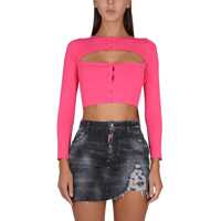 Pulovere casual Bottoned-Up Crady Jersey Femei