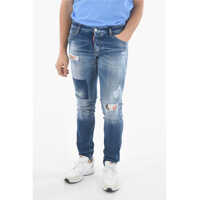 Blugi slim fit 16Cm Slim Fit Distressed Jeans Barbati