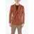 CORNELIANI Cc Collection Peak Lapel Cotton Double Breasted Jacket Brown
