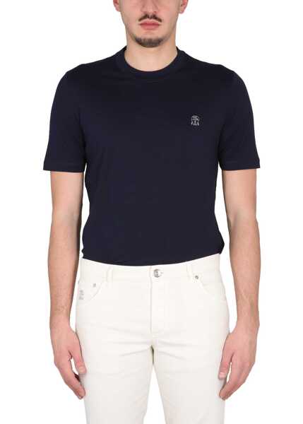 Tricouri Barbati Brunello Cucinelli T-Shirt With Logo