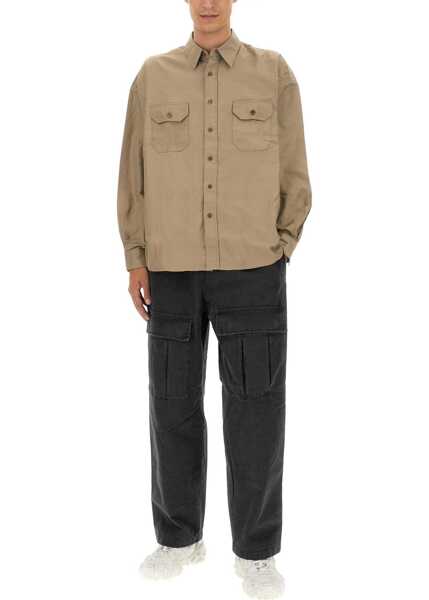 Camasi casual Acne Studios Shirt With Pockets BEIGE Barbati (BM 9567542) 2