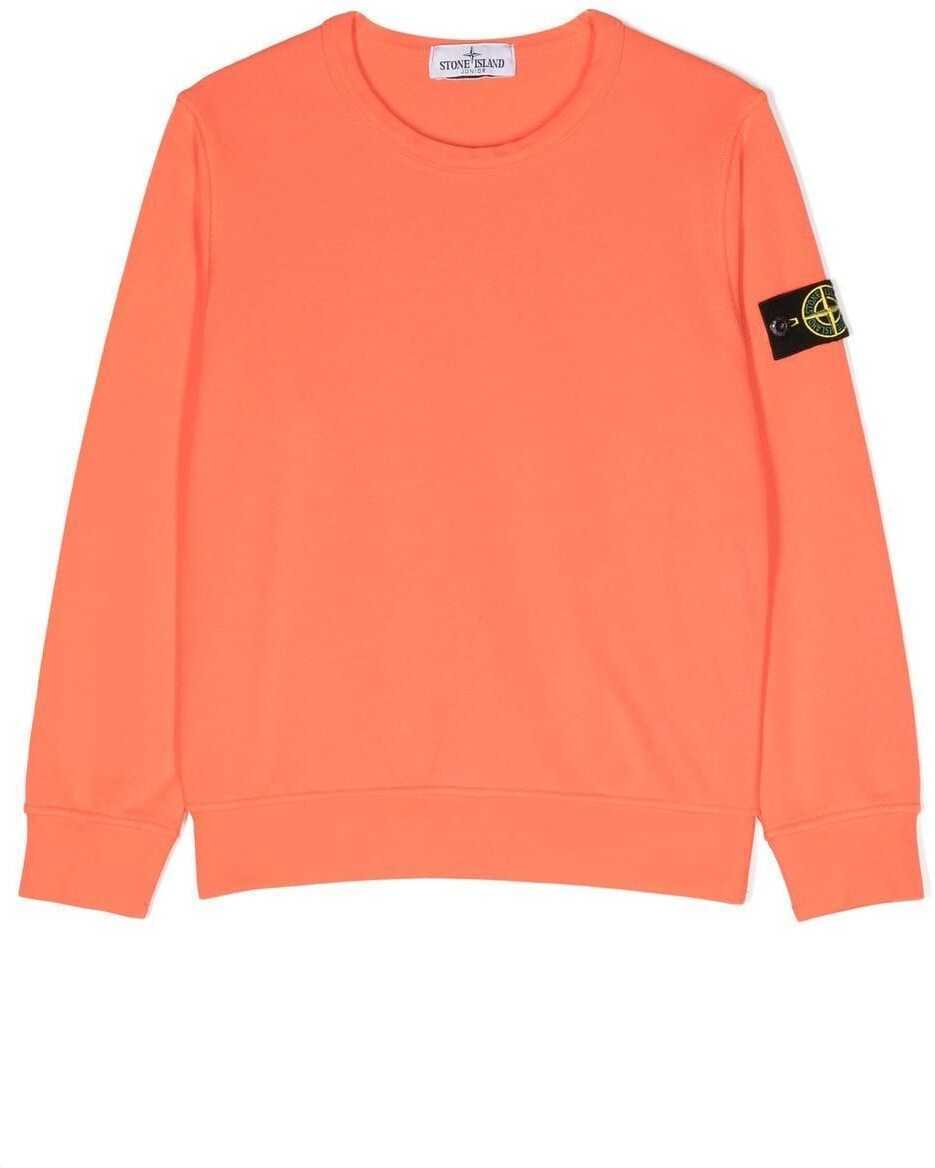 Topuri Baieti Stone Island Boys Cotton Sweatshirt