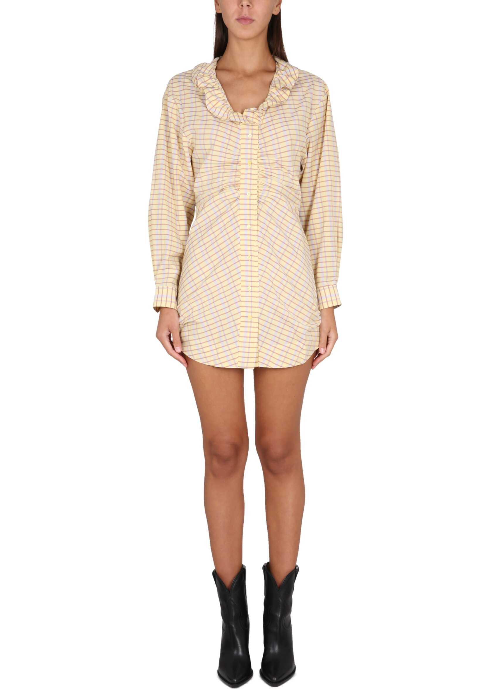 Isabel Marant Coral Dress YELLOW