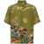 ETRO Flower Print Shirt GREEN