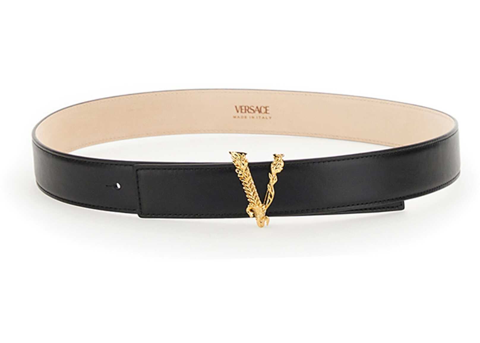 Versace Virtus Belt BLACK