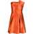 Alberta Ferretti Shouldered Dress. RED
