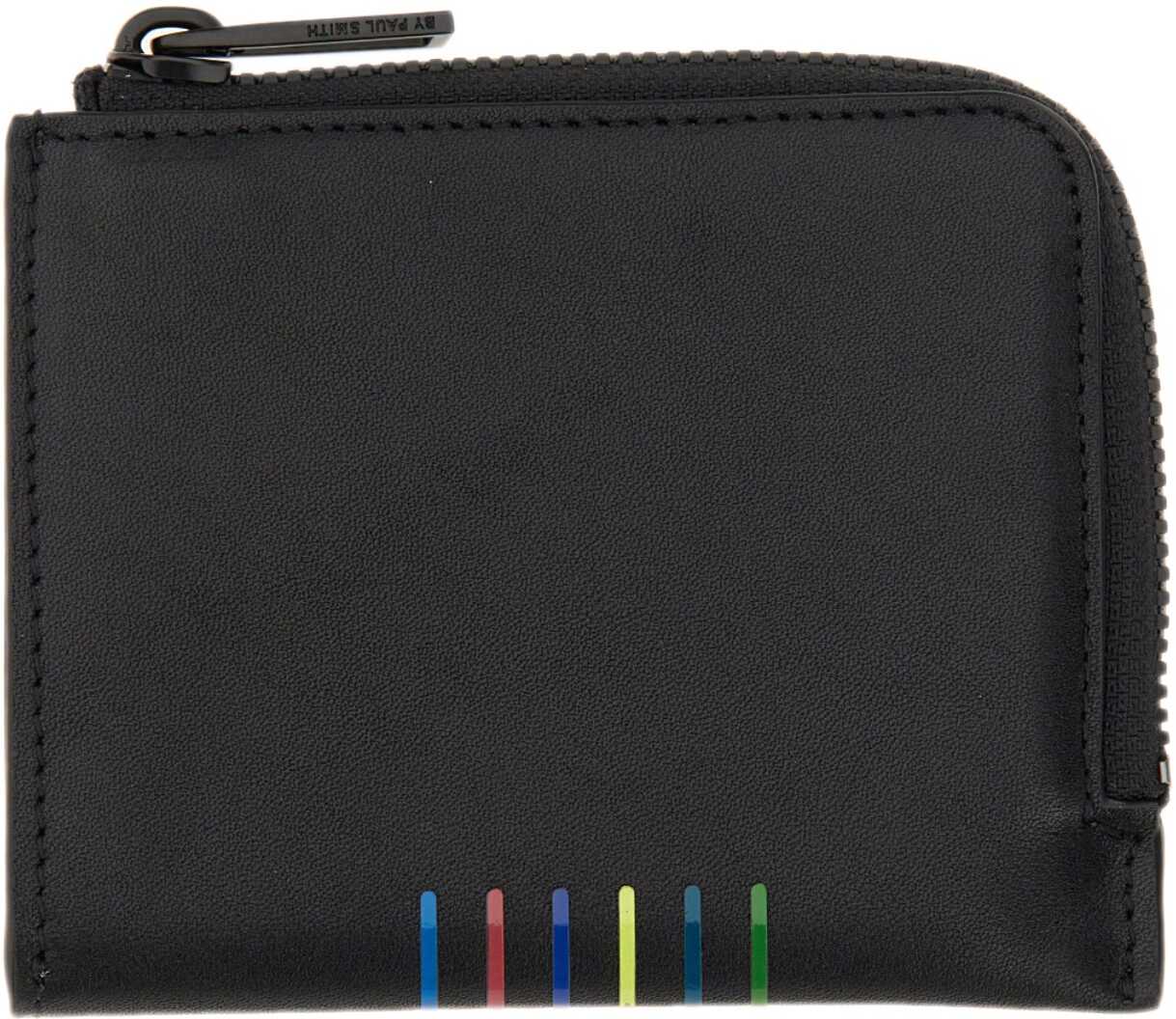 PS by Paul Smith Zippered Card Holder BLACK