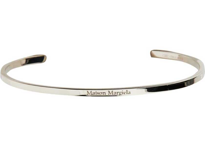 Bijuterii Barbati Maison Margiela Open Bracelet With Logo