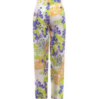 Pantaloni casual Dama - Pantaloni casual Versace Trouser Green Femei (BM 9571586) - B-mall.ro