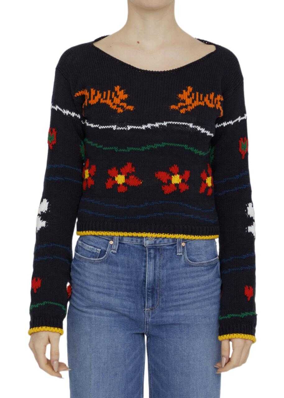 Kenzo Other Materials Sweater BLACK