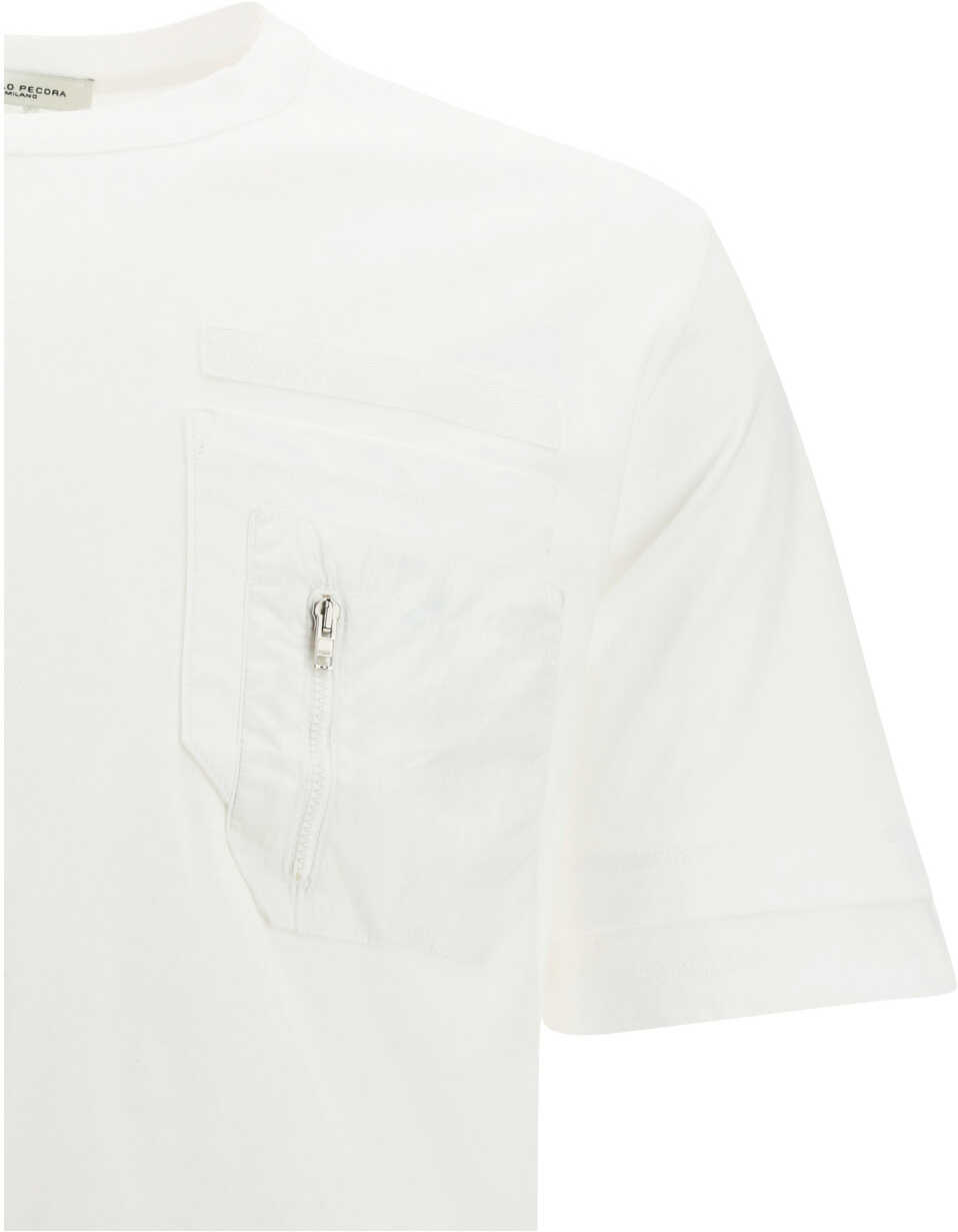 Paolo Pecora T-Shirt BIANCO OTTICO