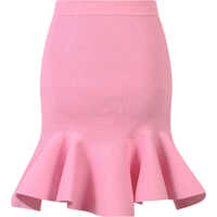 Fuste Alexander McQueen Dama - Fuste casual Alexander McQueen Skirt Pink Femei (BM 9573047) - B-mall.ro