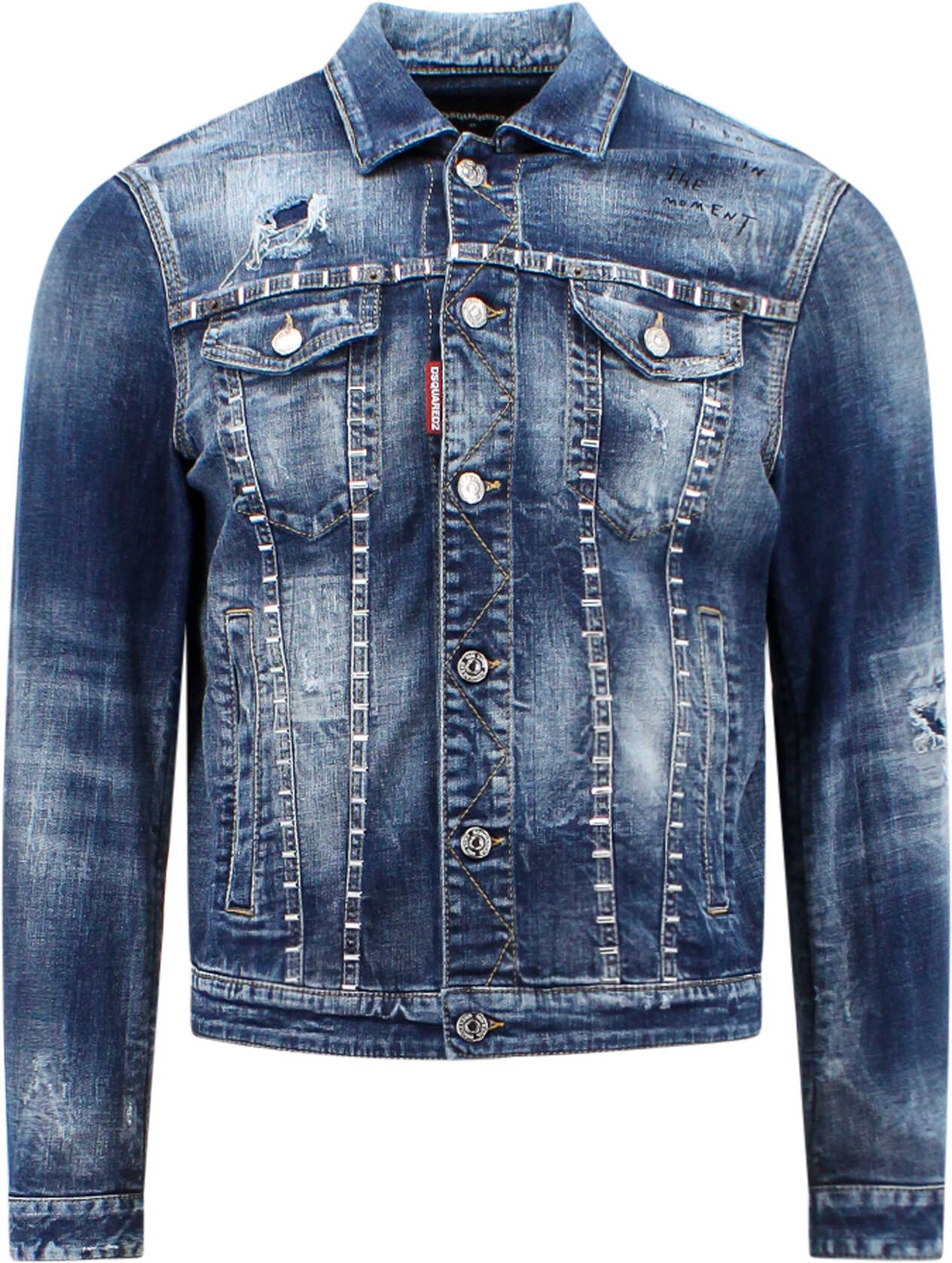 DSQUARED2 Dan Jean Jacket Blue