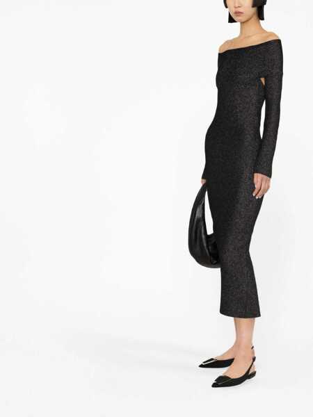 Rochii elegante Khaite Marisole Dress BLACK Femei (BM 9573956) 4