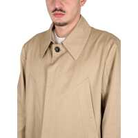 Trenciuri pentru Barbati - Trenciuri MM6 Maison Margiela Cotton Trench Coat BEIGE Barbati (BM 9573965) - B-mall.ro