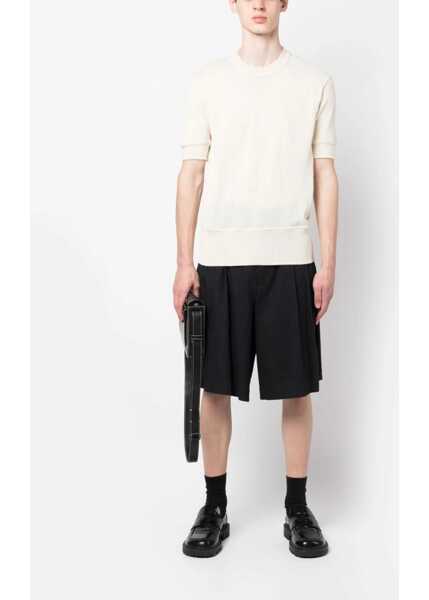 Pulovere Maison Margiela Wool Blend Sweater WHITE Barbati (BM 9574007) 2