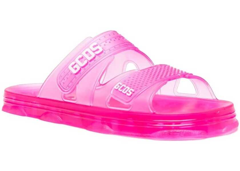 Slapi GCDS Sandal With Logo FUCHSIA Barbati (BM 9574013) 3