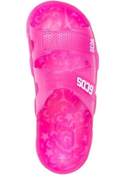 Slapi GCDS Sandal With Logo FUCHSIA Barbati (BM 9574013) 5