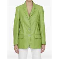 Jachete Lime Leather Jacket Femei