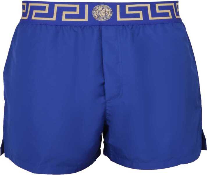 Sorturi de baie Barbati Versace Boxer Swimsuit With Greek Border
