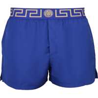 Bermude Boxer Swimsuit With Greek Border Barbati