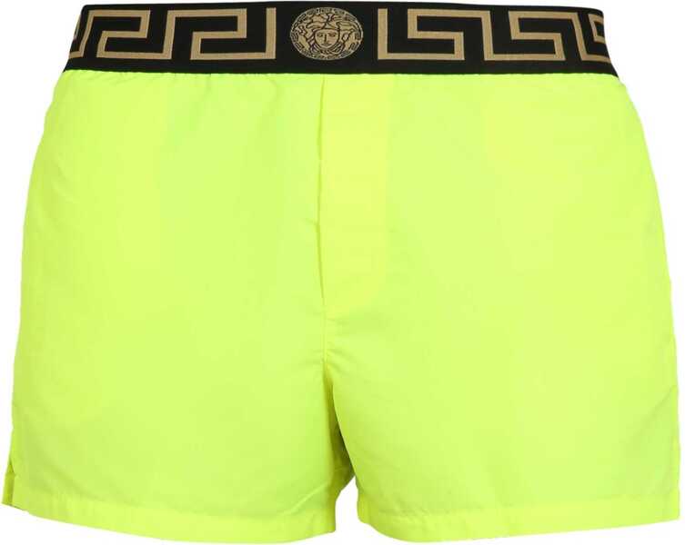 Sorturi de baie Barbati Versace Boxer Swimsuit With Greek Border