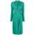 Alberta Ferretti V-Neck Dress GREEN