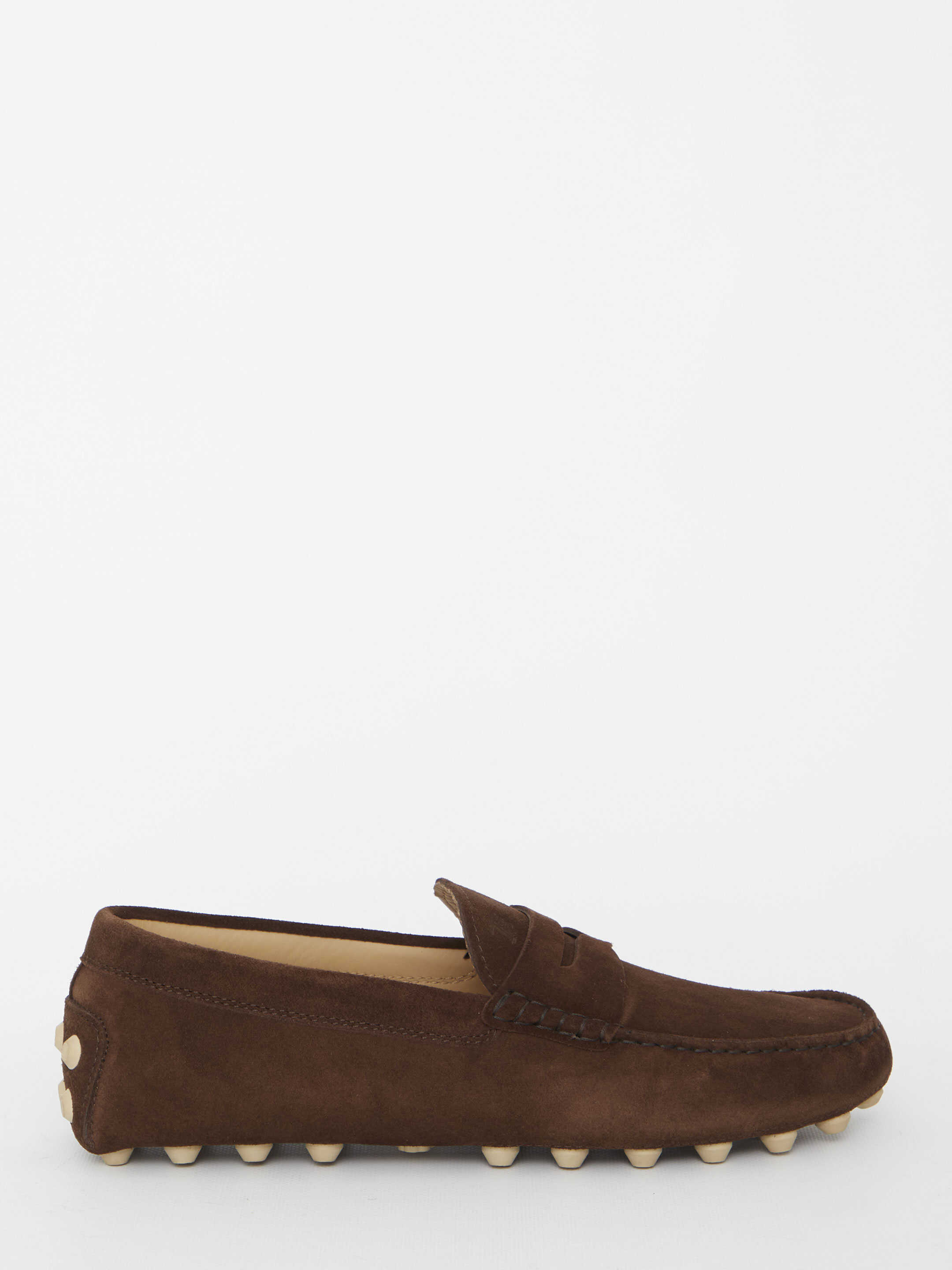 TOD\'S Macro 52K Gommino Loafers BROWN