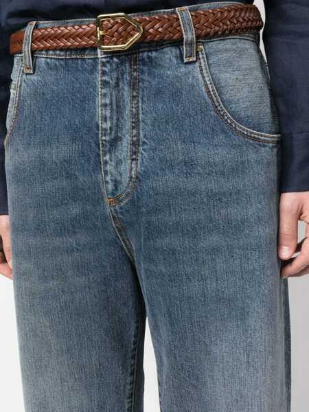Blugi drepti ETRO Five Pocket Jeans BLUE Barbati (BM 9574850) 5