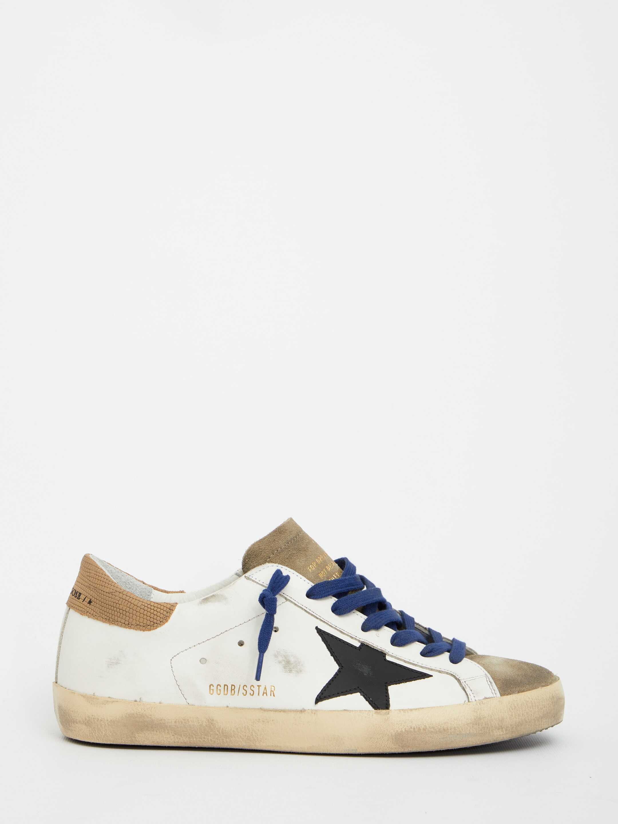 Golden Goose Super-Star Leather Sneakers White