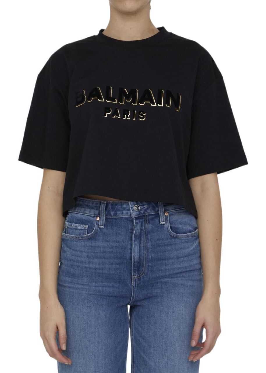 Balmain Other Materials T-Shirt BLACK