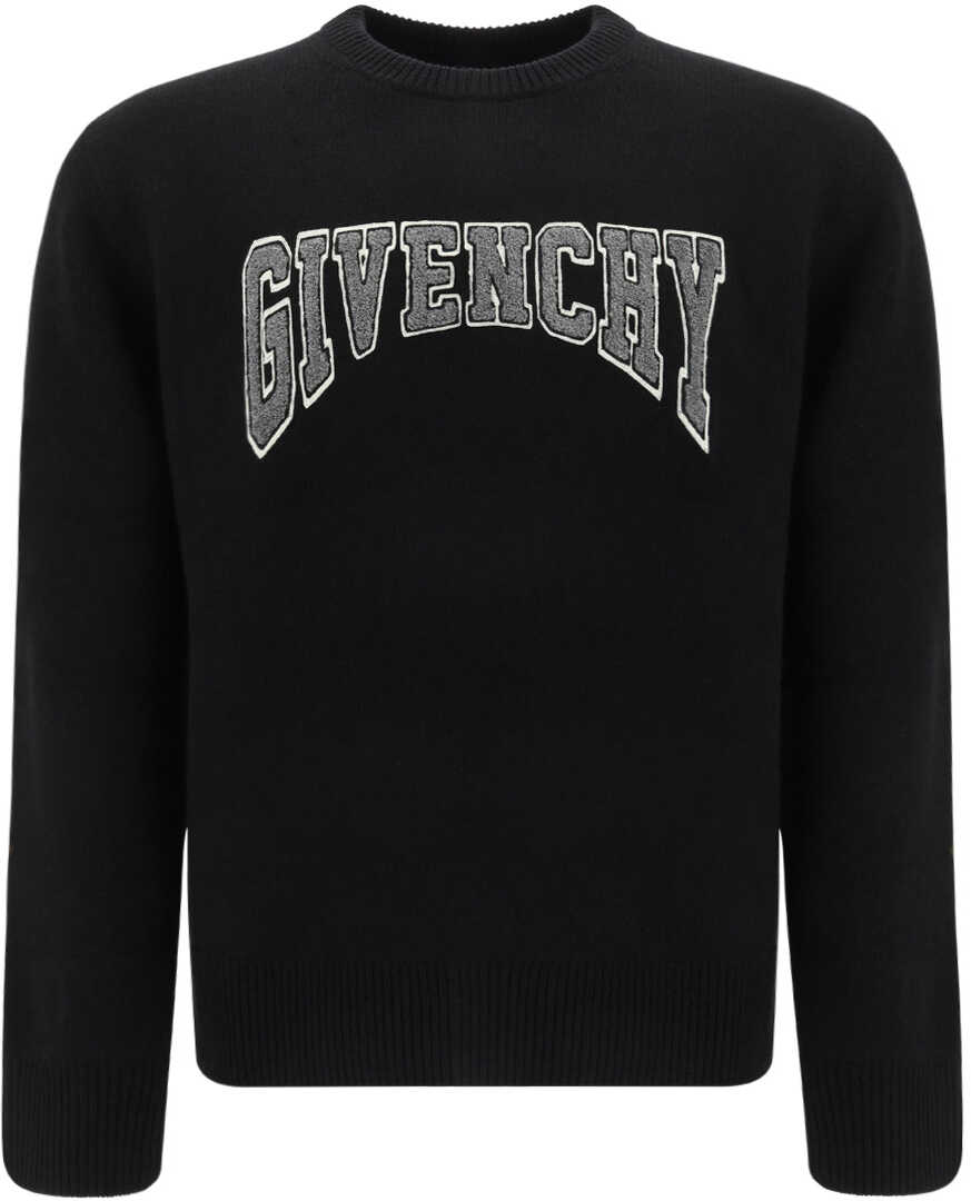 Givenchy College Sweater BLACK