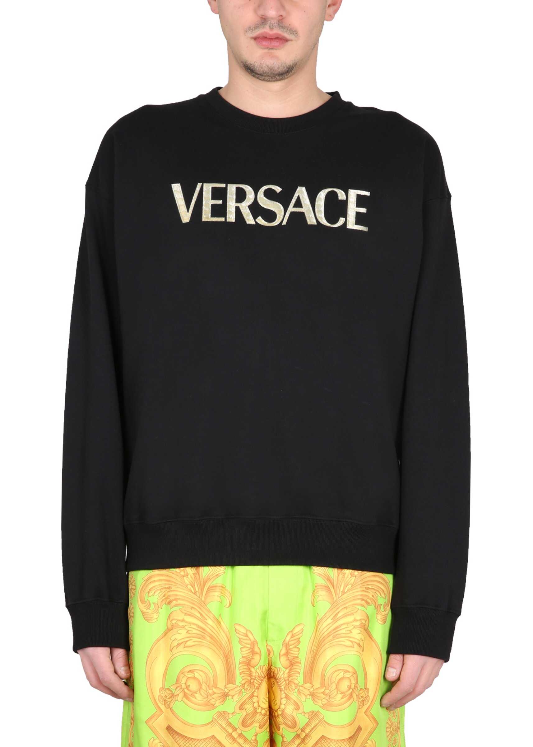 Versace Crewneck Sweatshirt BLACK