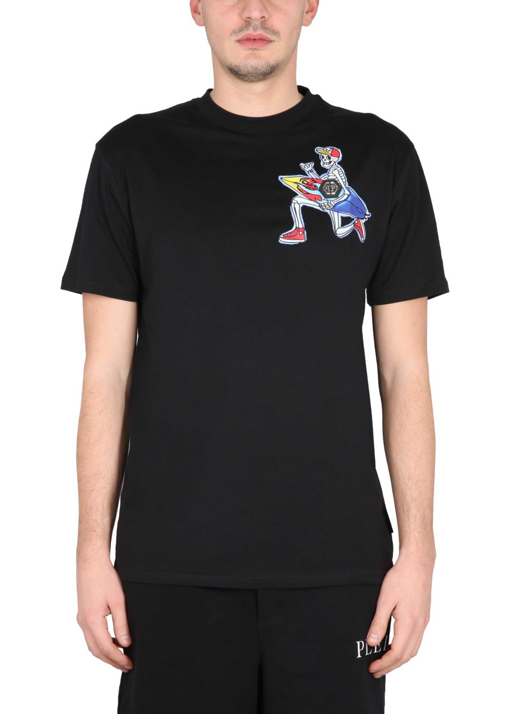 Philipp Plein Crewneck T-Shirt BLACK