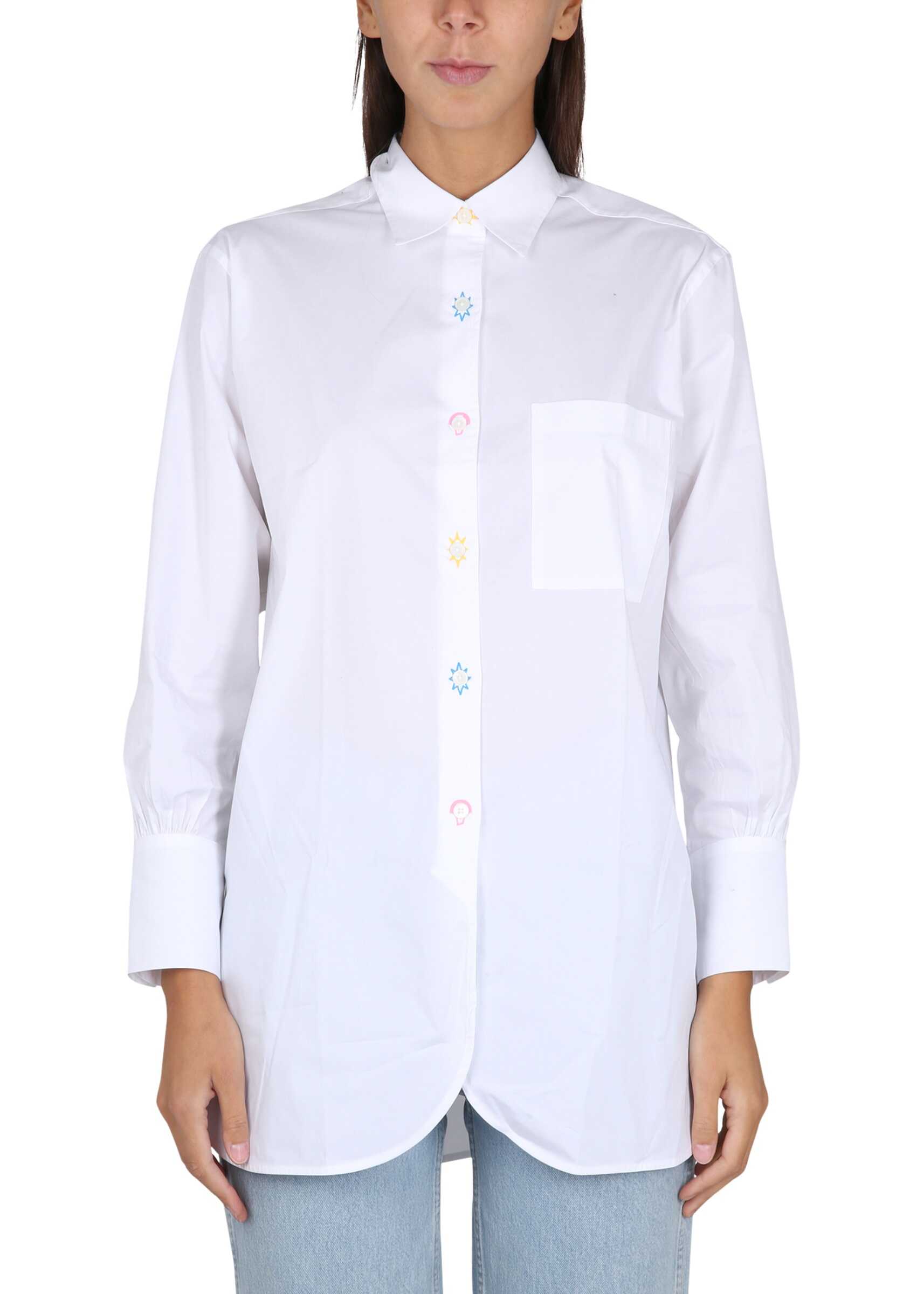 PS by Paul Smith Cotton Poplin Shirt WHITE