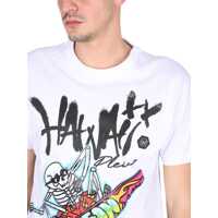 Tricouri pentru Barbati - Tricouri Philipp Plein Logo Print T-Shirt WHITE Barbati (BM 9576785) - B-mall.ro