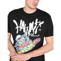 Tricouri pentru Barbati - Tricouri Philipp Plein T-Shirt With Print BLACK Barbati (BM 9576788) - B-mall.ro