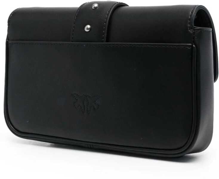 Genti de umar Pinko Love One Shoulder Bag NERO/OLD SILVER Femei (BM 9576833) 4