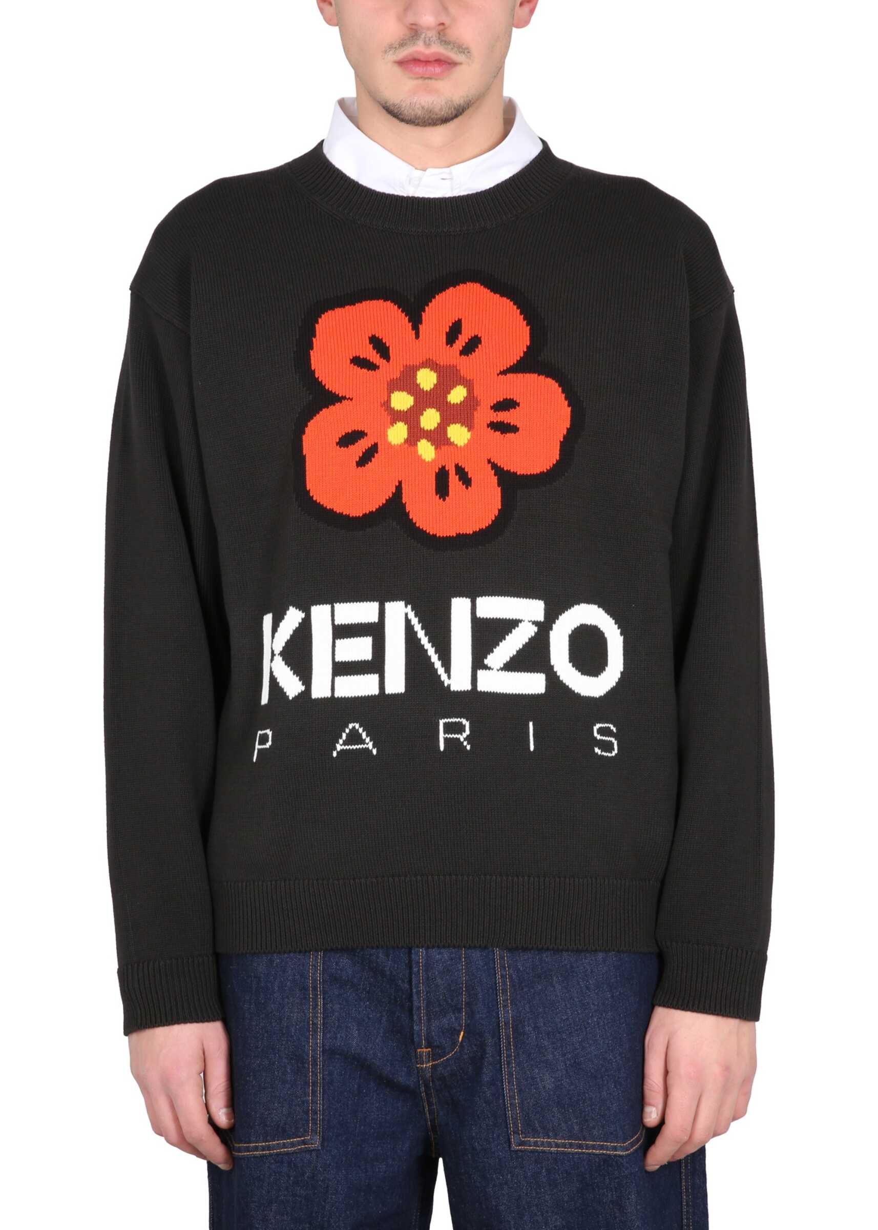 Kenzo "Boke Flower" Jersey BLACK