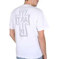 Tricouri pentru Barbati - Tricouri Aries Logo Print T-Shirt WHITE Barbati (BM 9578651) - B-mall.ro