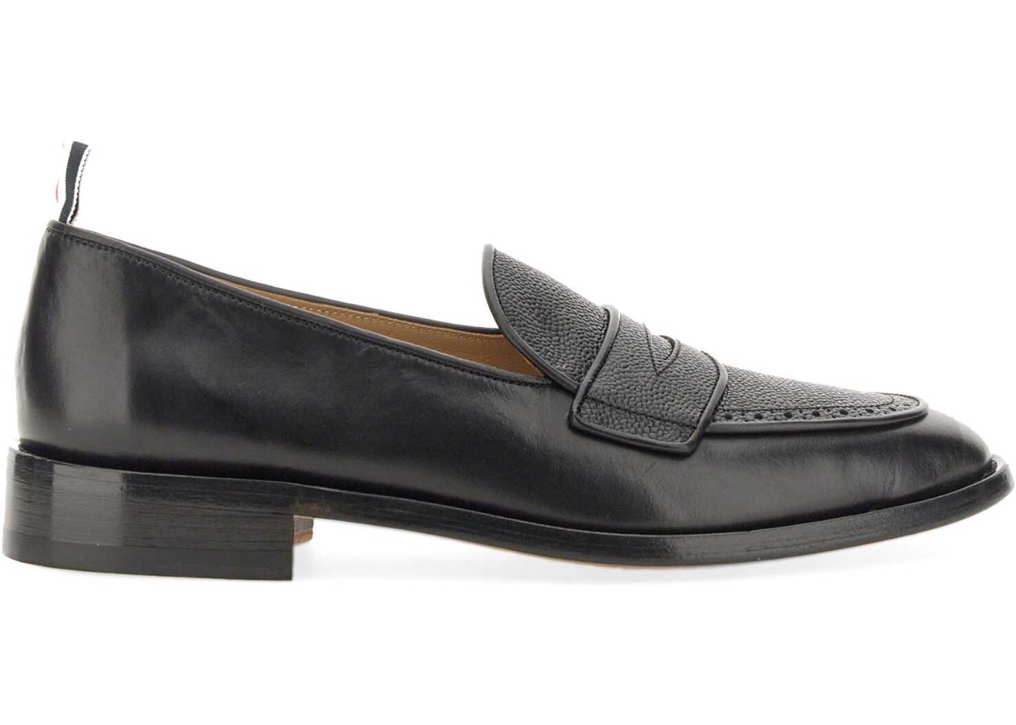 Thom Browne Varsity Penny Loafer BLACK